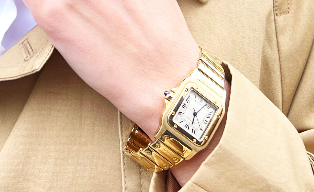 montre occasion Santos Cartier Rivluxe
