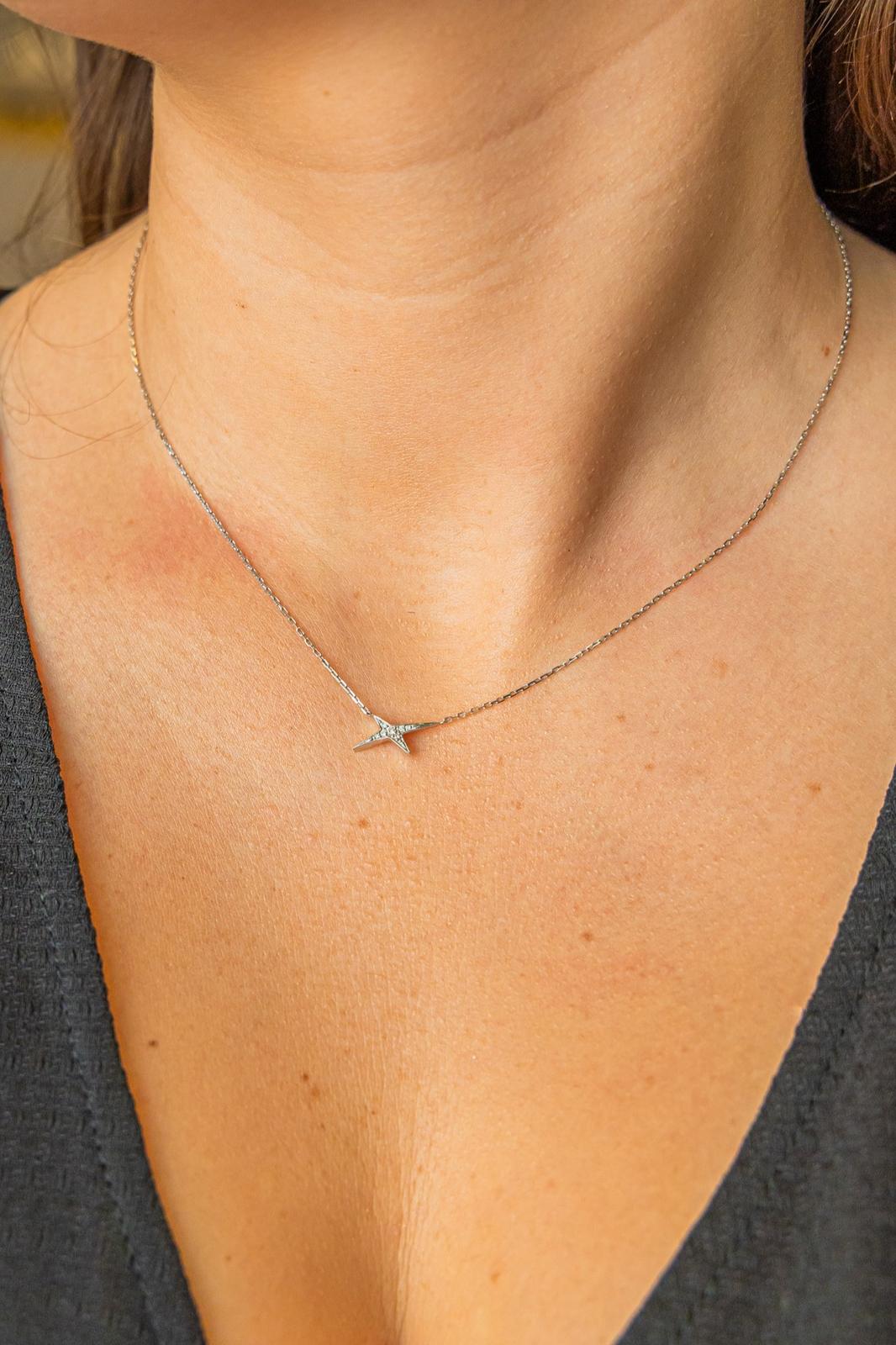 Collier pendentif Mauboussin French Valentine diamants Rivluxe Occasion Rivluxe