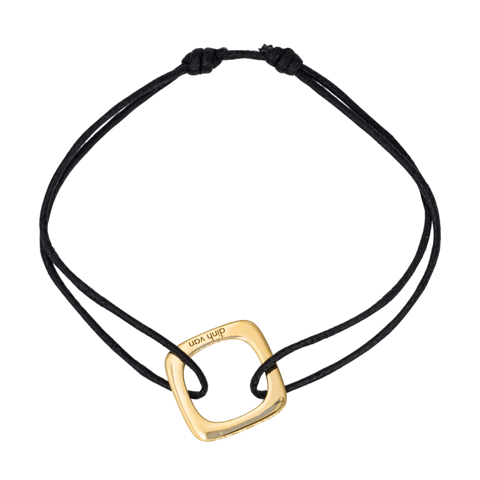 Bracelet cordon Dinh Van Impression Or Jaune 18 ct Rivluxe Occasion Rivluxe