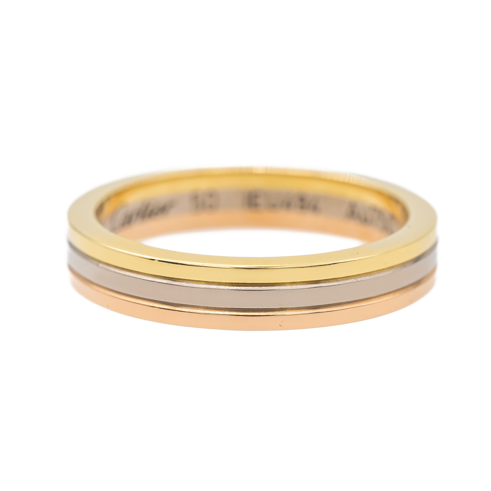 Bague Anneau Trinity Cartier Bague Trinity Bague En Parties Bague