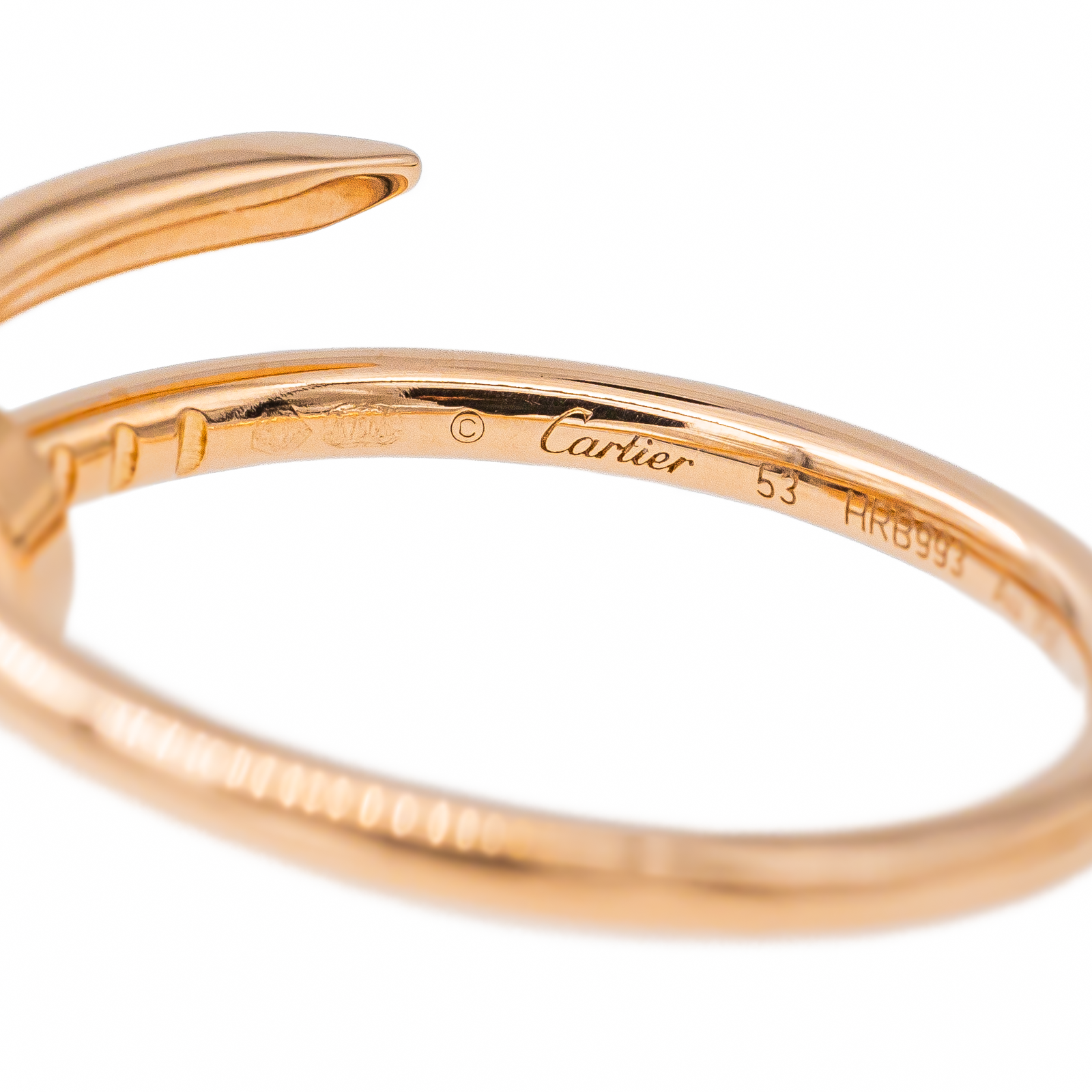 Rose Gold Cartier Juste Un Clou Gebraucht CARTIER BRACELET JUSTE