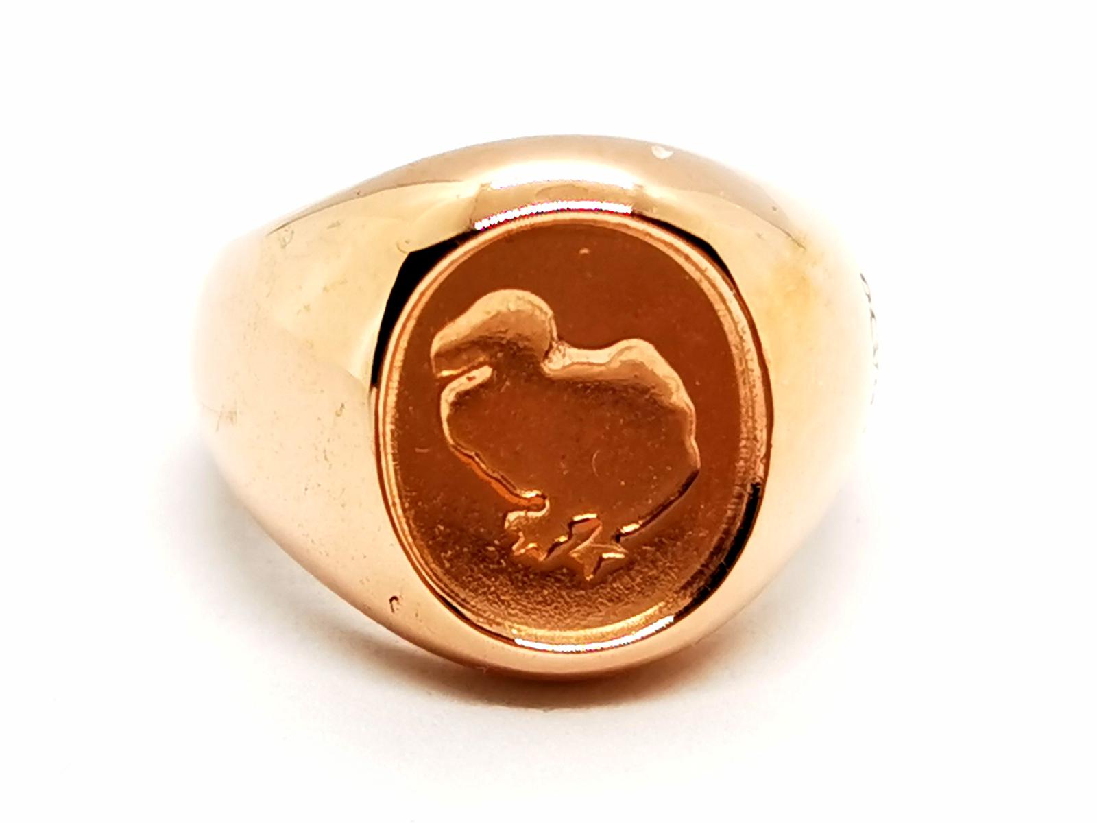 Dodo Pomellato Ring Signet ring Pink gold