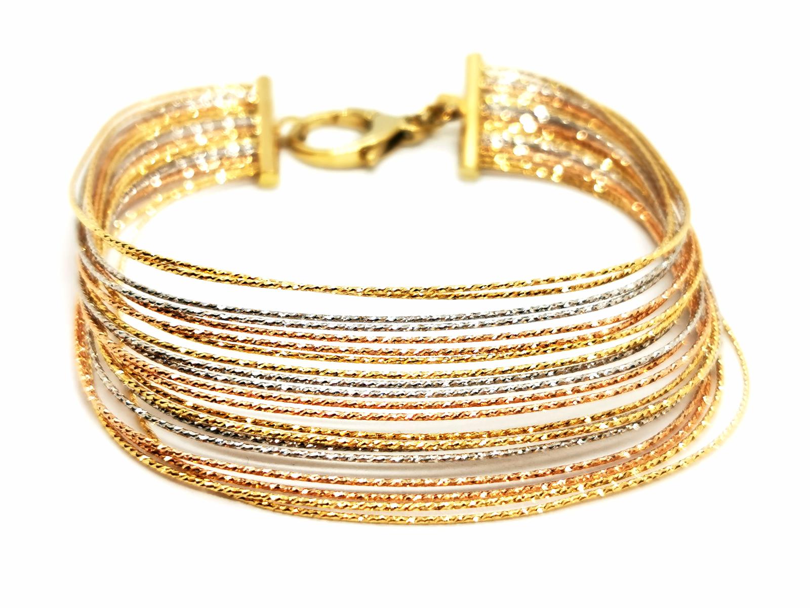 Bracelets 3 ors et diamant femme, Bijoux luxe