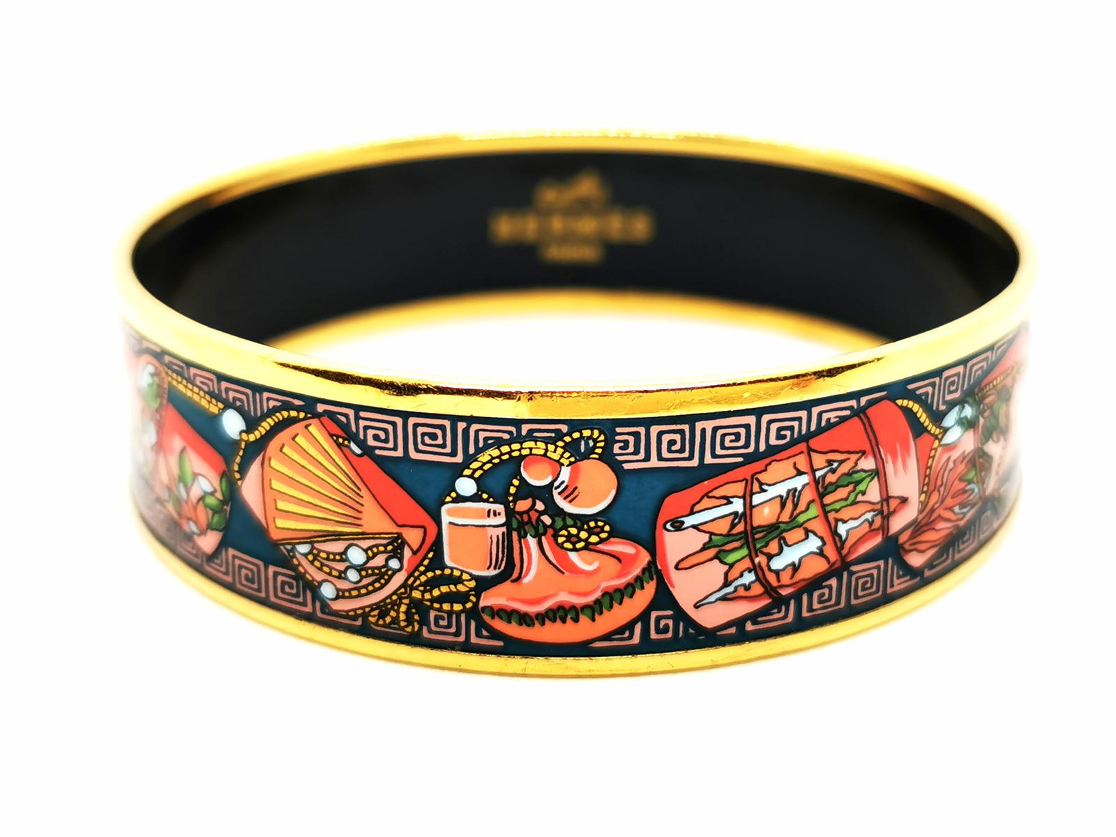 Hermès Marque Luxe Bijoux Boucles D'oreilles Hermès Pop H Noir Et Or