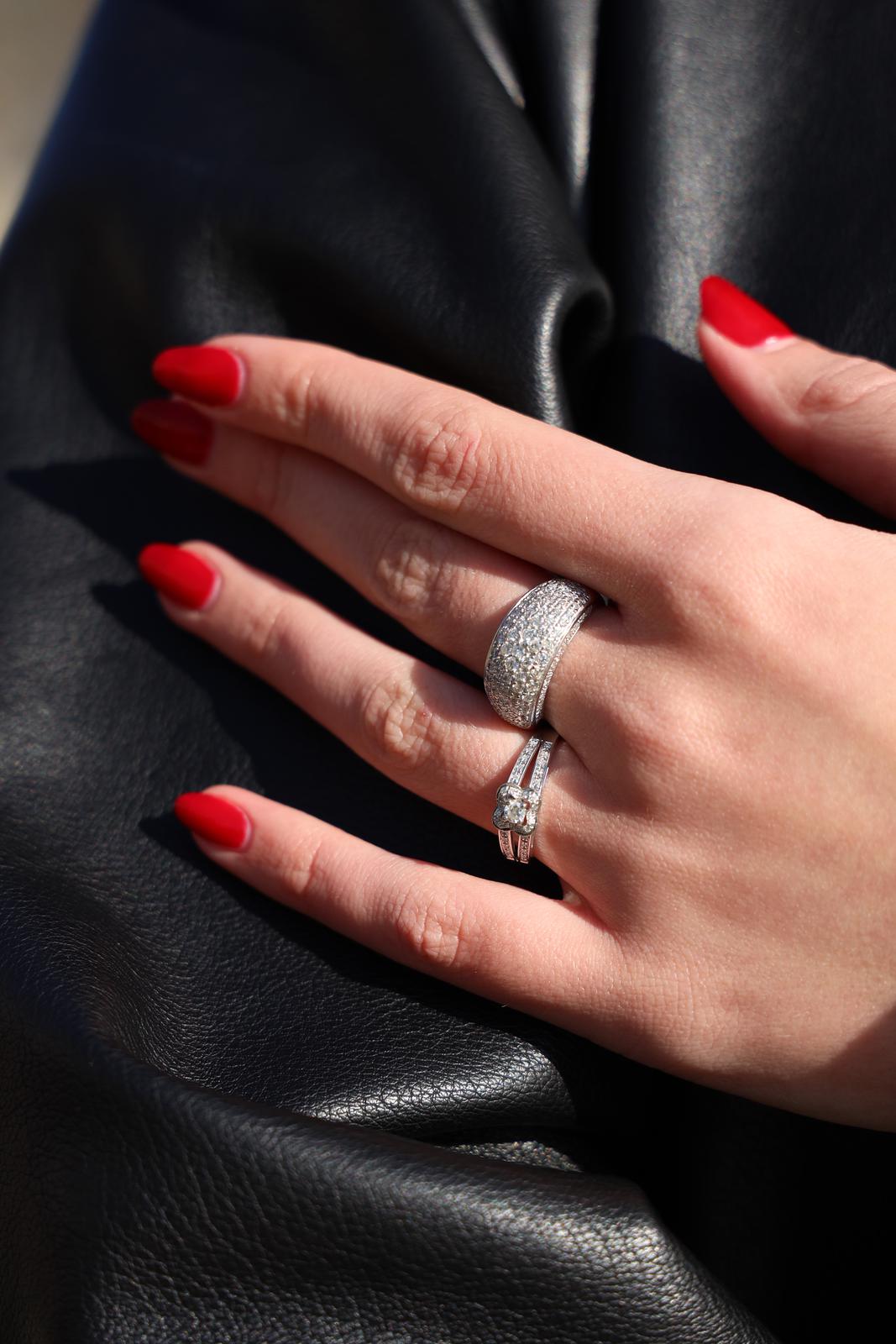 Bague Mauboussin Chance of Love Diamants Or Blanc 18 Carats Rivluxe Rivluxe