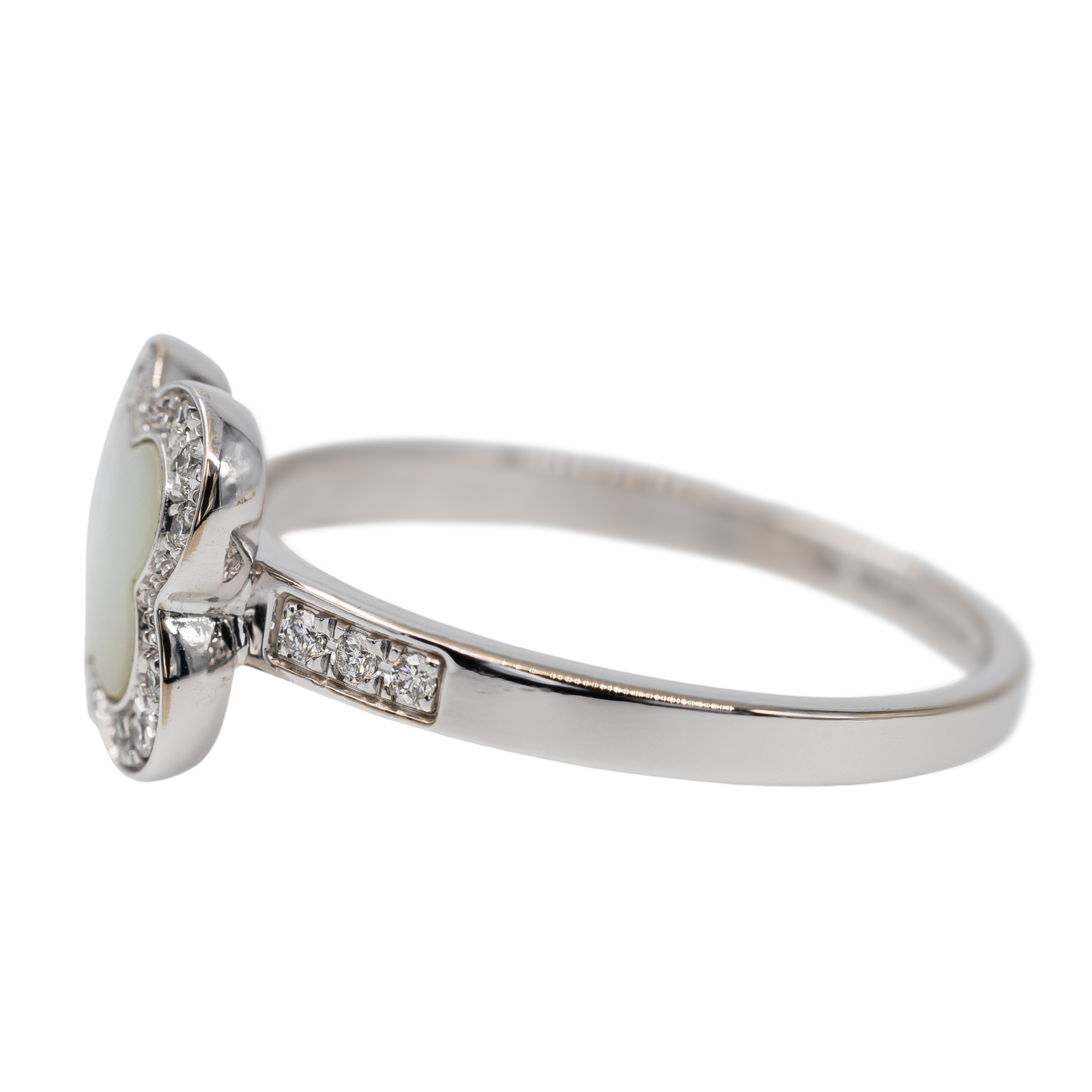 Mauboussin Bague Trefle de Toi Or blanc Nacre Diamant