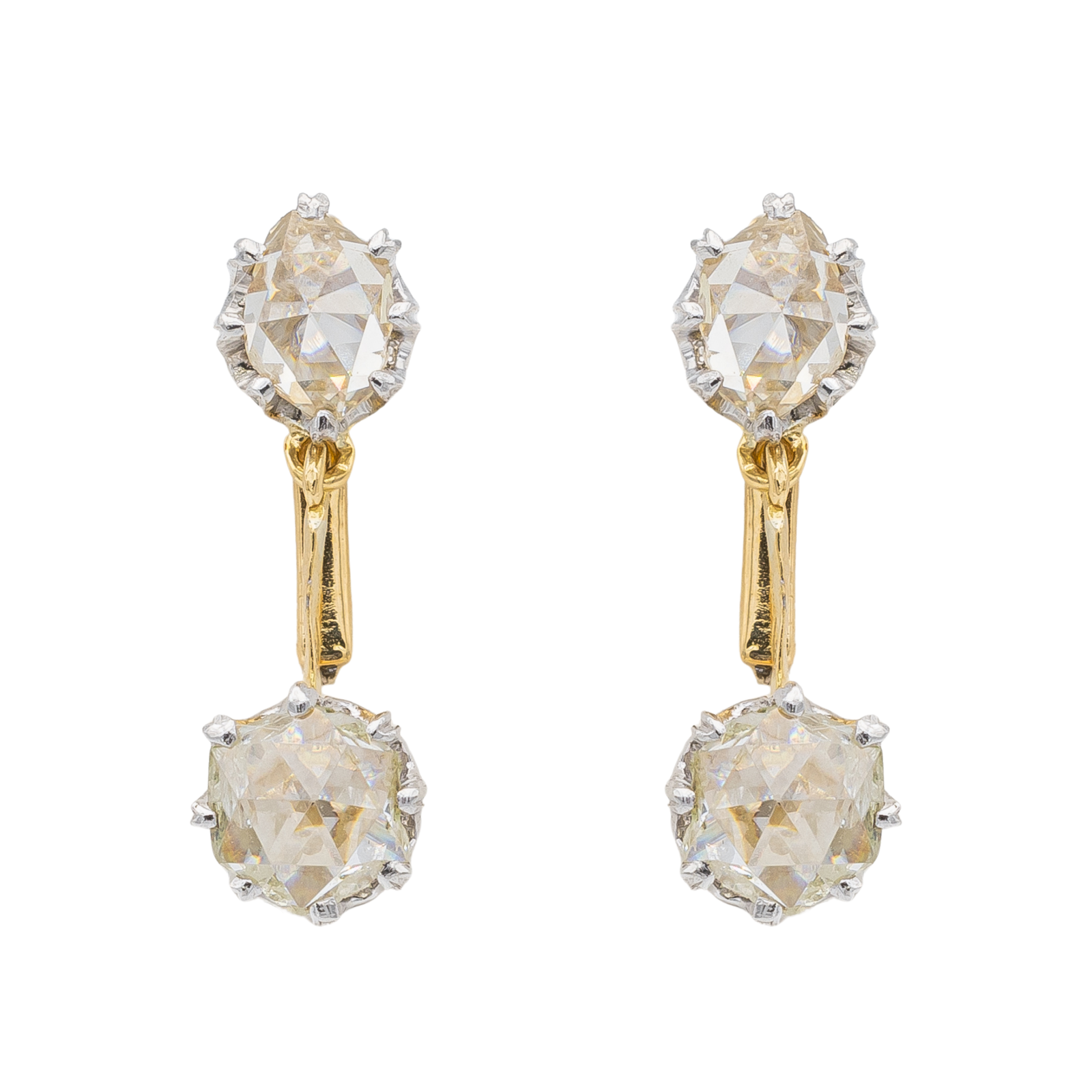 Boucles D Oreilles Napoléon III Or Rose Boucles D Oreilles Napoléon III Or Rose