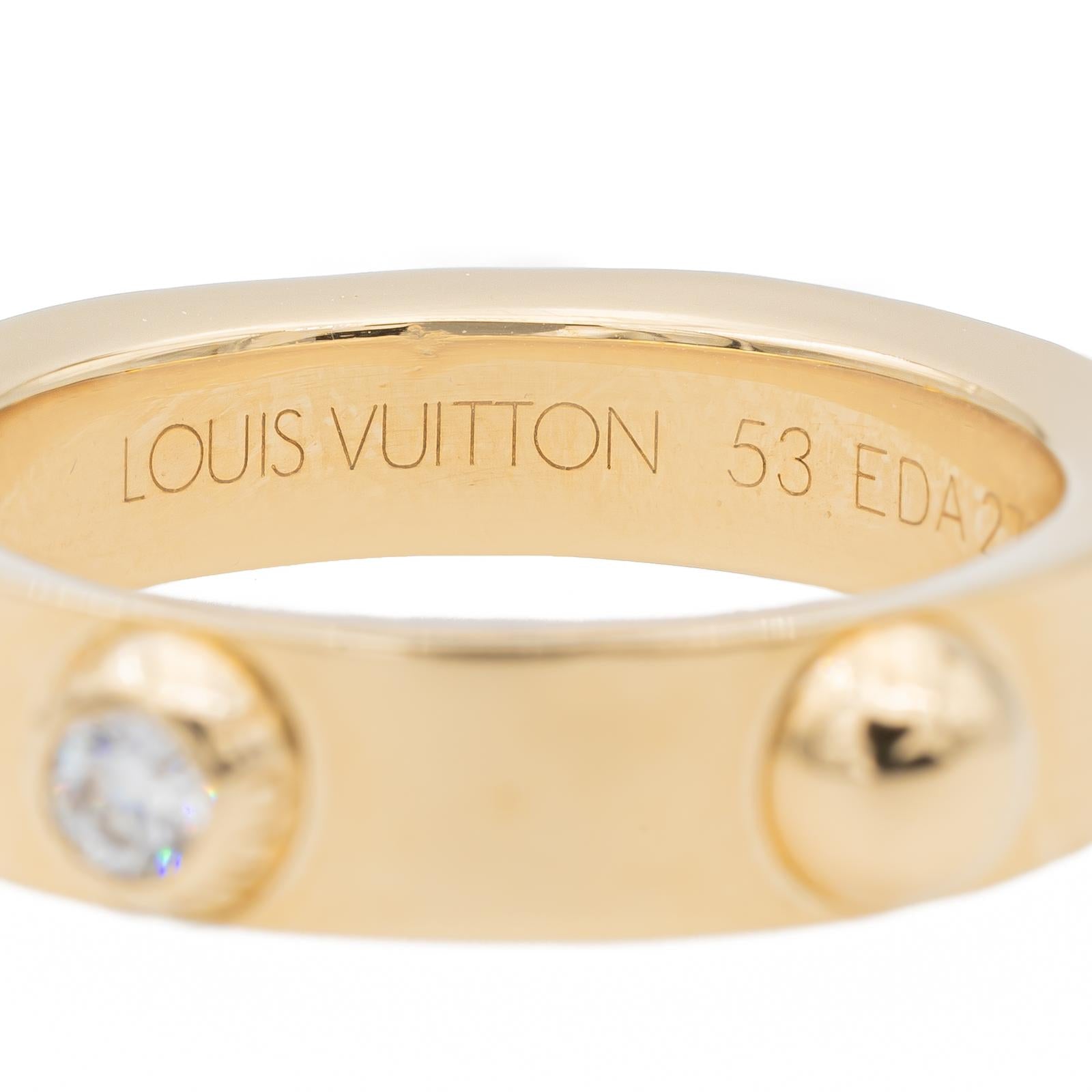 Bague nanogram louis vuitton hotsell