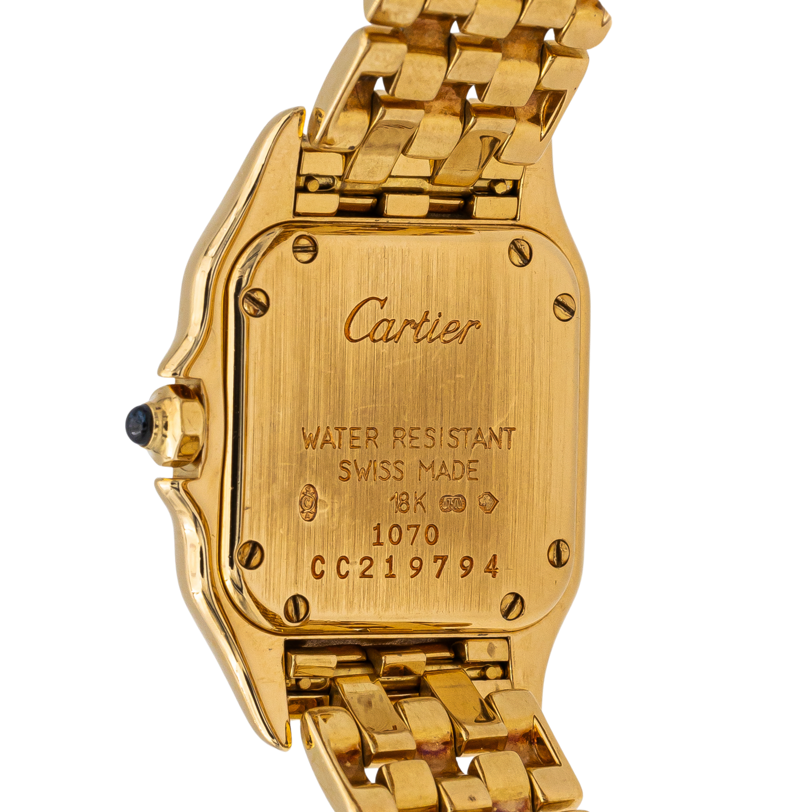 Montre Cartier Panthère Or Jaune 18K, Quartz, Année 1980 Rivluxe Rivluxe